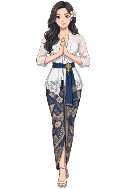 Asisten perjalanan Travelindo menyambut Anda